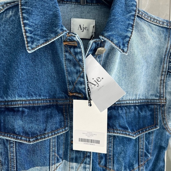 Aje Freecycle Denim Dress - Picture 11 of 13